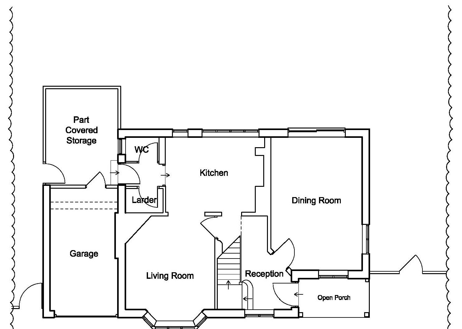 As Existing Floor Plan by CPA Design
