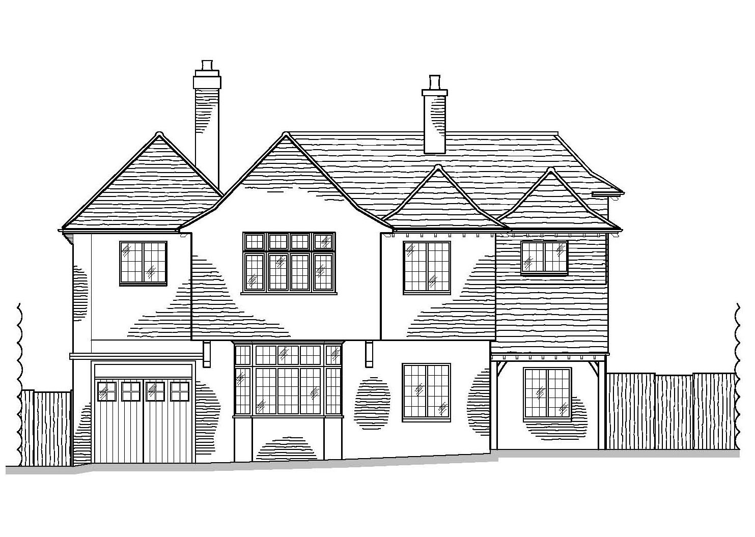 As Proposed Front Elevation by CPA Design